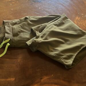 Figs Olive Green Technical Top